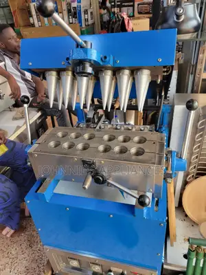 Manual Multi-Mould Ice Cream Cone Making Machine – Commercial Waffle
