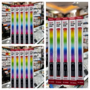 Jmary Fm 128rgb Waterproof Handheld RGB Led Video Light Wand Stick
