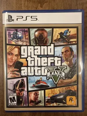 Grand Theft Auto v Standard Edition (Sony Playstation 5, 2022) Still S