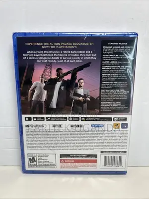 Grand Theft Auto v Standard Edition (Sony Playstation 5, 2022) Still S