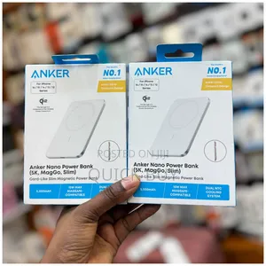 Anker Nano Power Bank, Ultra-Slim 5,000mah Wireless Charging Battery