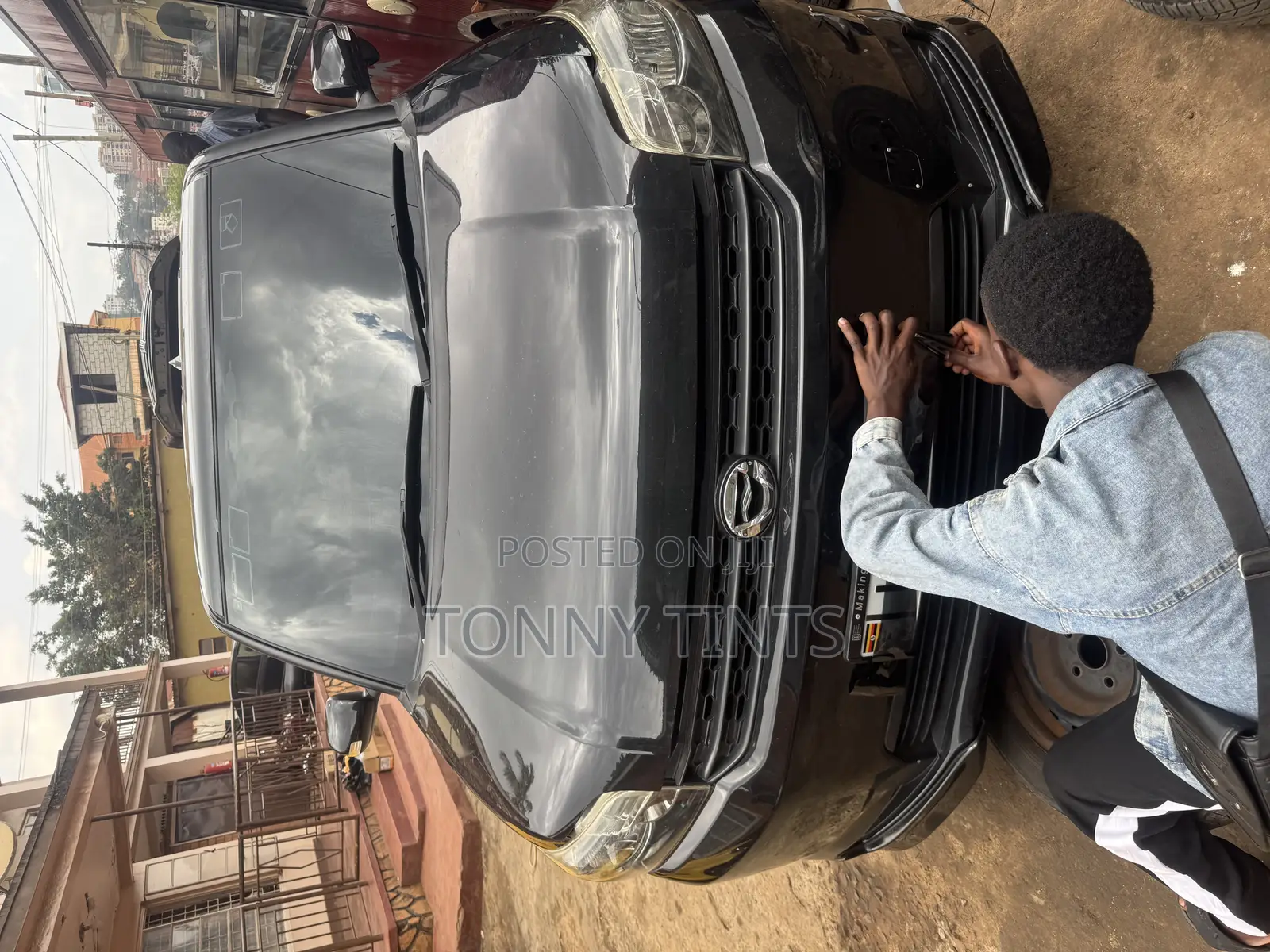 Black Nano Ceramic Tint for Windshield