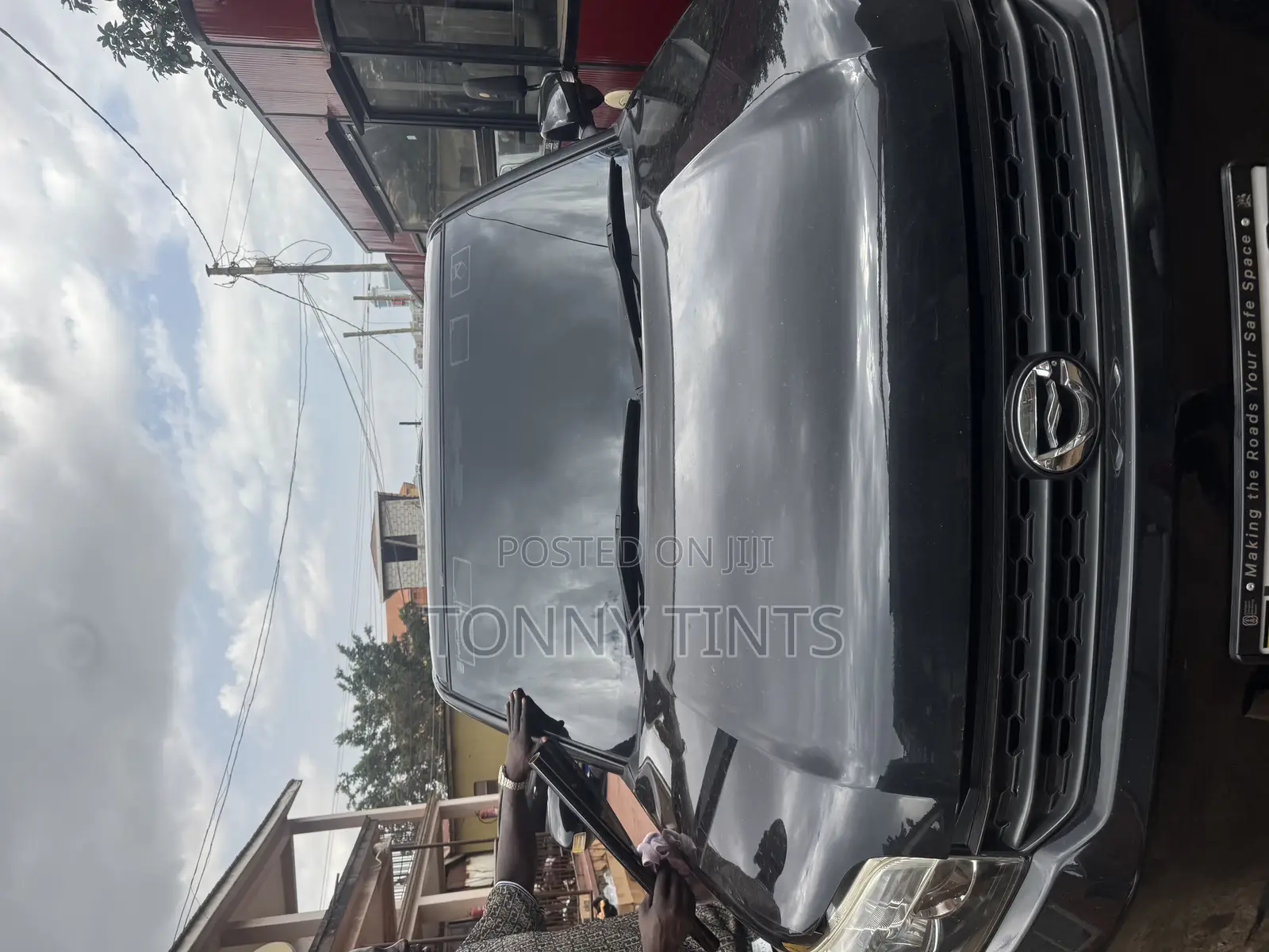 Black Nano Ceramic Tint for Windshield