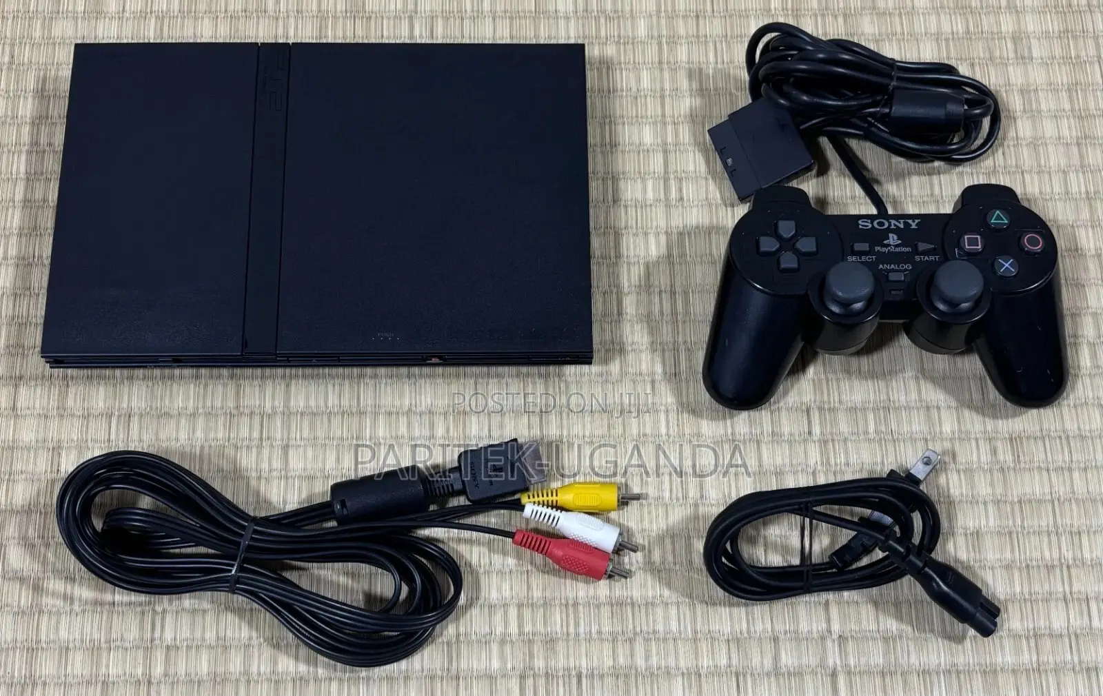 Sony Ps2 Playstation 2 Slim Console Set Black SCPH-70000 Fully Working