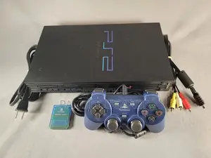 Sony Playstation 2 Ps2 Console - SCPH-39001 - Cords, Controller Mem