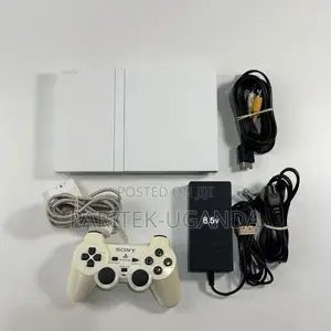 Sony Playstation 2 Ps2 Slim Limited Edition Ceramic White Console SCPH