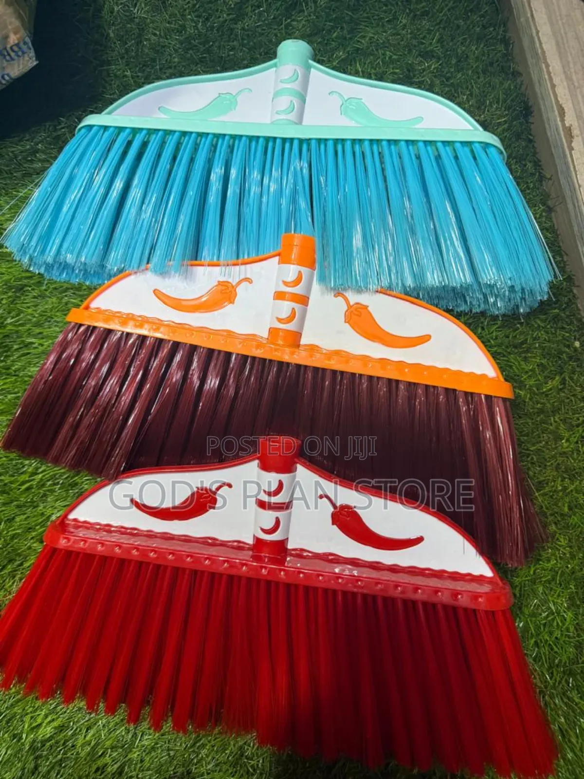 Indoor Outdoor Plastic Brooms Cleaning Brooms