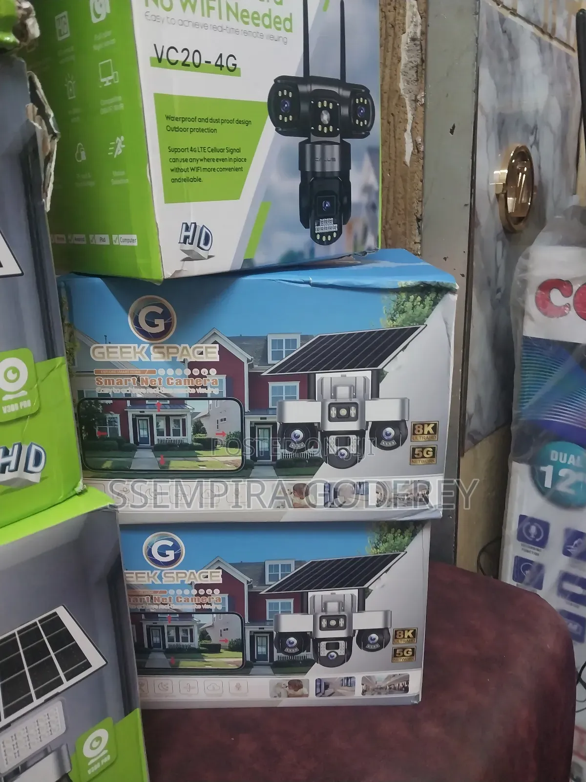 Al Solar Camera 3 in 1 With Solar Camera Waterproof.