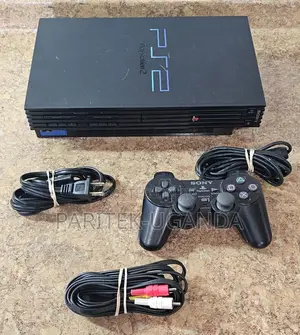 Sony Playstation 2 Ps2 SCPH-39001 Fat Console Pre-Owned W/ Cables + Co