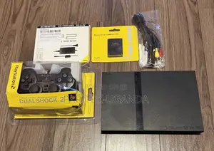 Sony Ps2 Slim Line (Working) - Black (Scph-70012) Fu