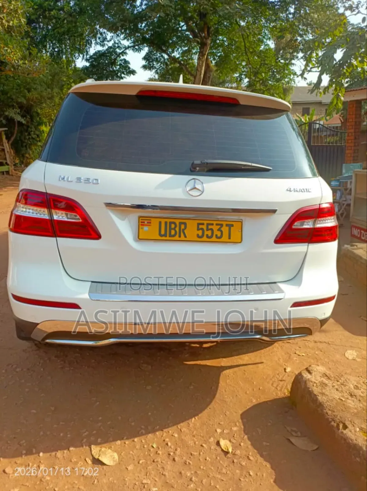Mercedes-Benz M Class 2015 White