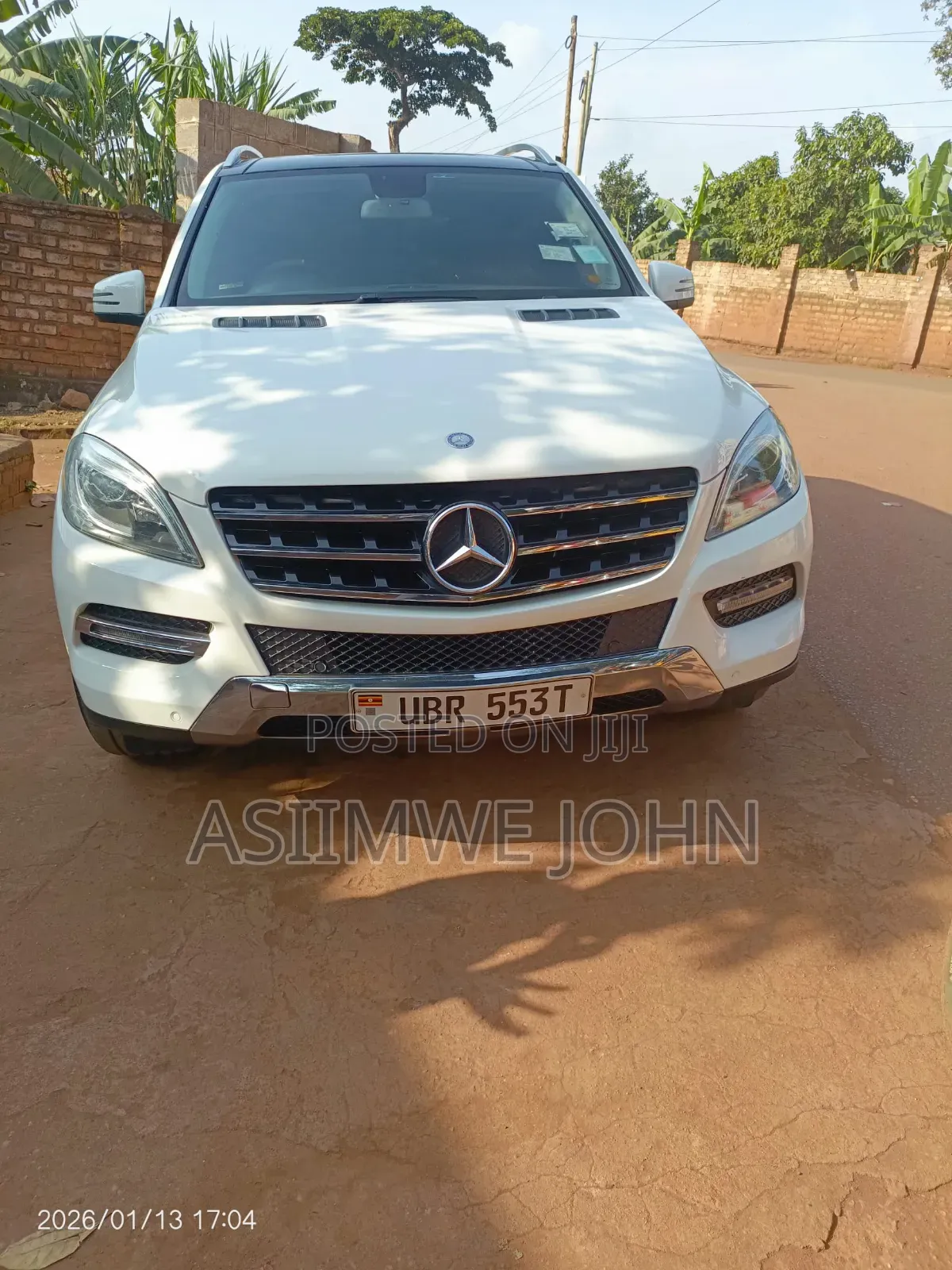 Mercedes-Benz M Class 2015 White