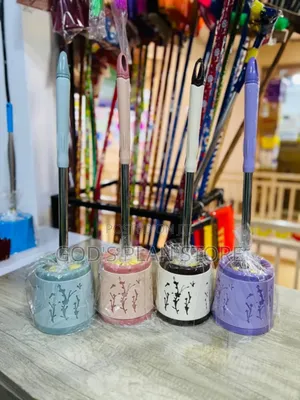 Plastic Toilet Brushes With Stainless Steel Long Handle