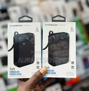 Powerology York 20,000mah Power Bank 20w Pd