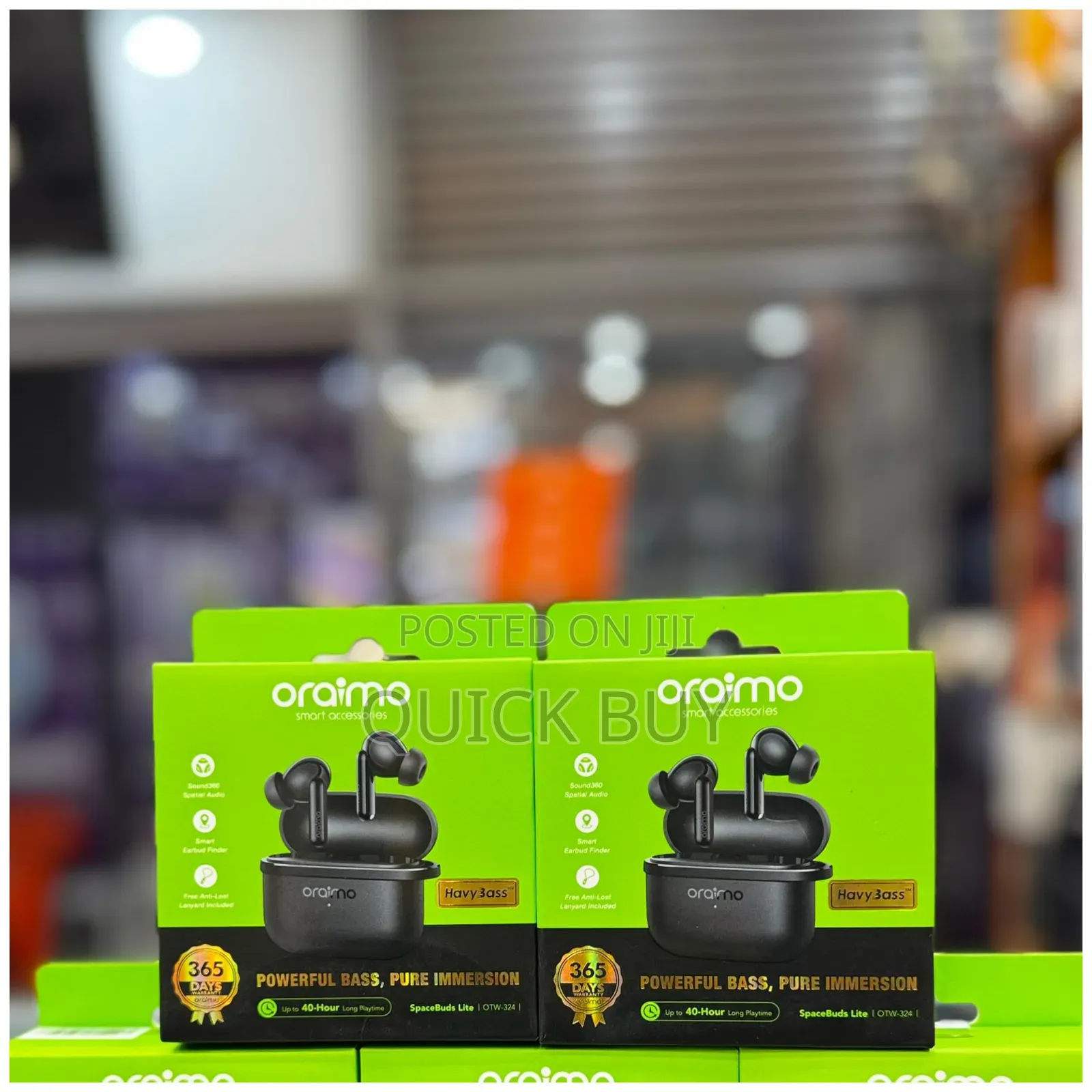 Oraimo Spacebuds Lite Sound360 Anti-Lost True Wireless Earbuds