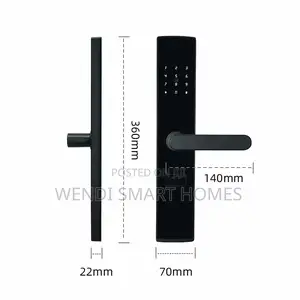 High Security Smart Door Lock With App Control Fingerprint Password
