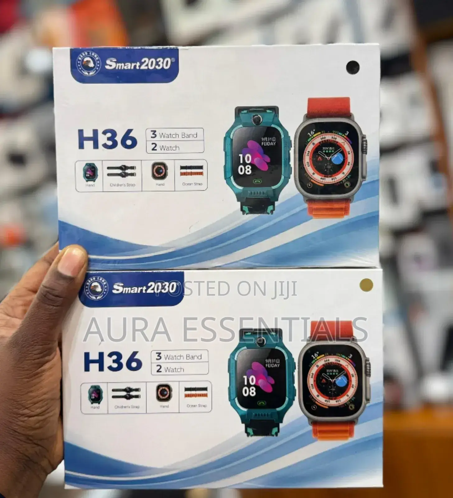 Smart2030 H36 2 in 1 Smart Watch