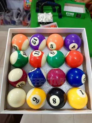 Set of 16 Billiard Balls.