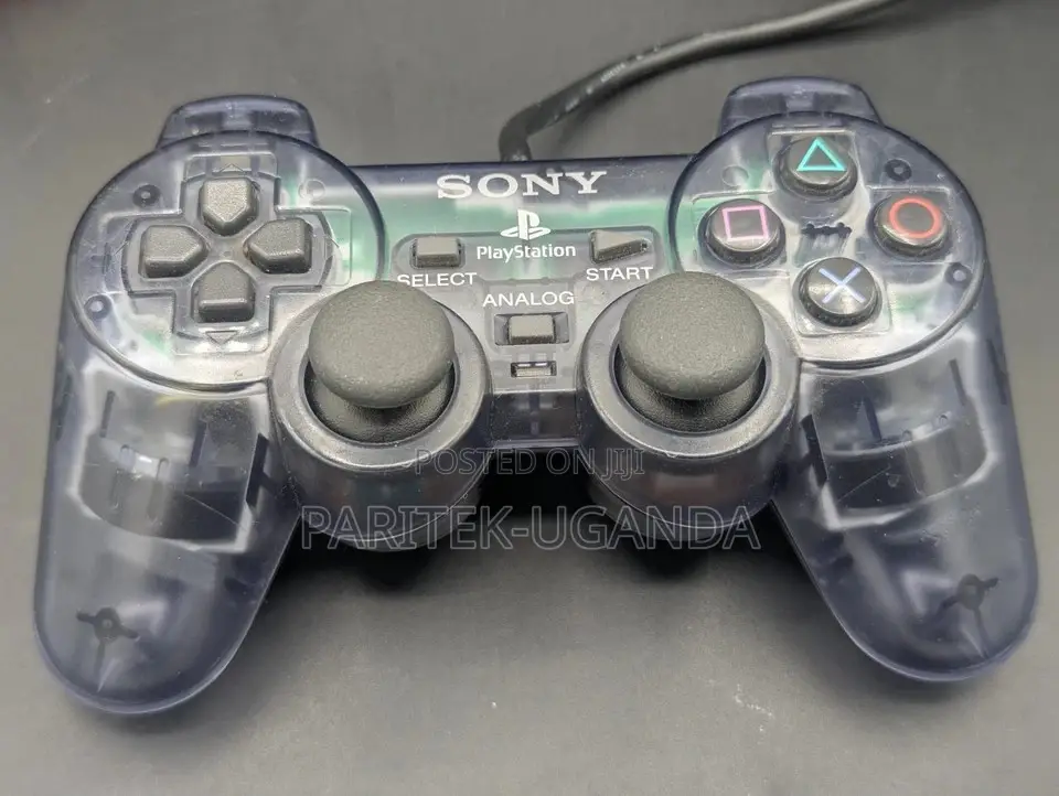 Sony Playstation 2 Ps2 Slim Black Console -W/ 2 Controllers - Memory C