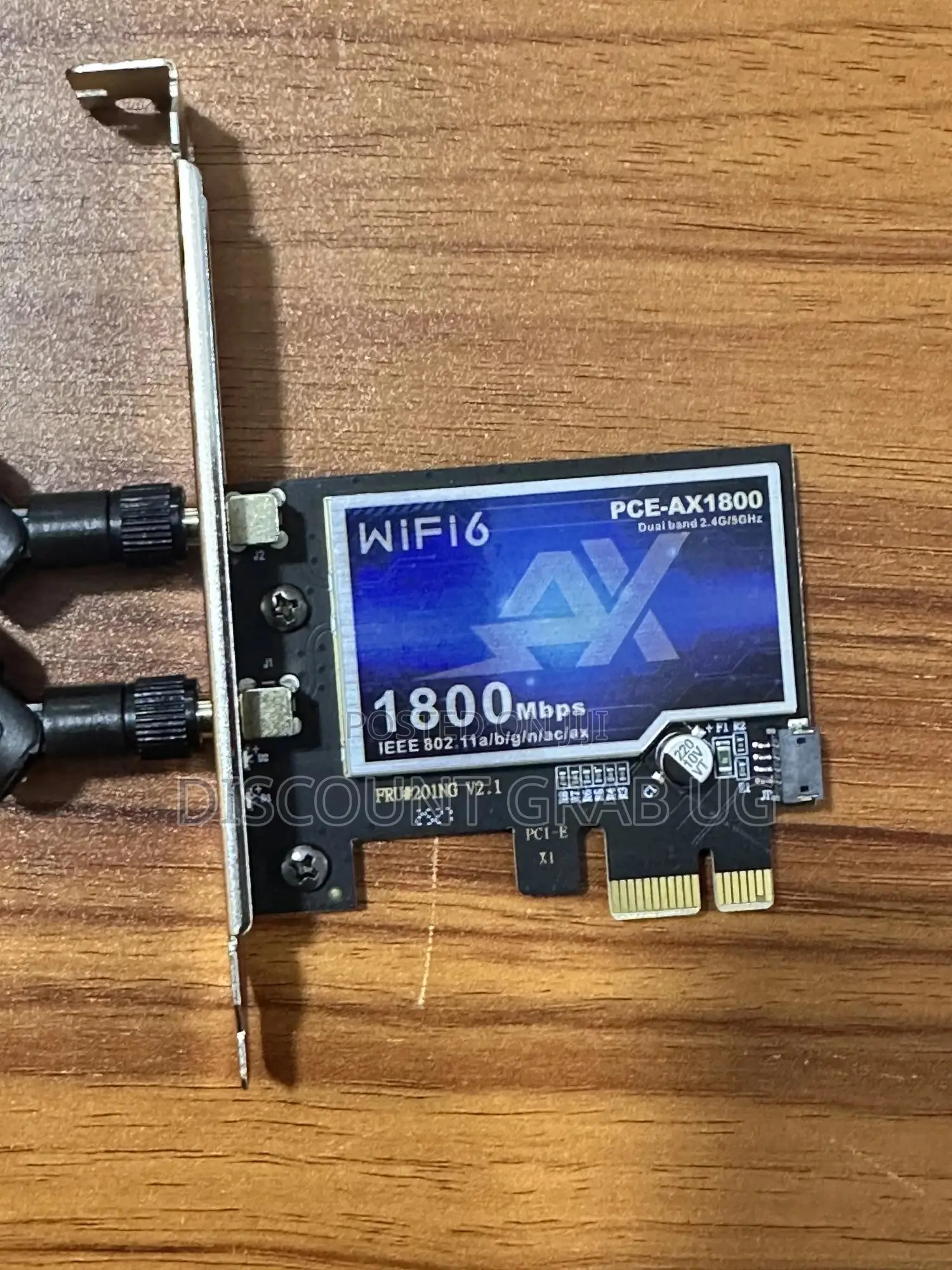 Pci Wifi 6 and Bluetooth Adapter