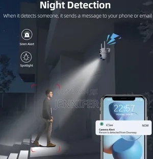 Multi-Lens View Camera, an Outdoor and Indoor Wi-Fi Smart Camera.