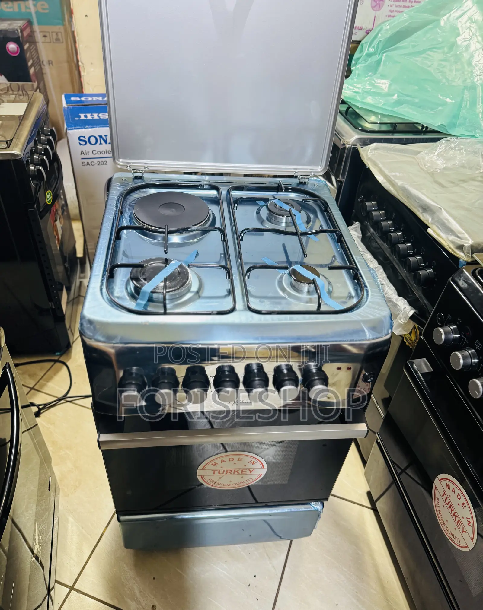 Roch 3gas 1electric Cooker 55by50cm