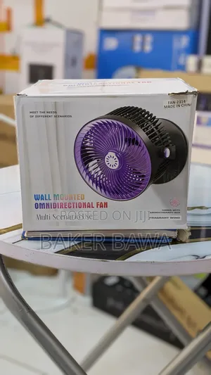Wall-Mounted Omnidirectional Fan