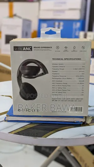 Vj 376 Anc Wireless Stereo Headset.