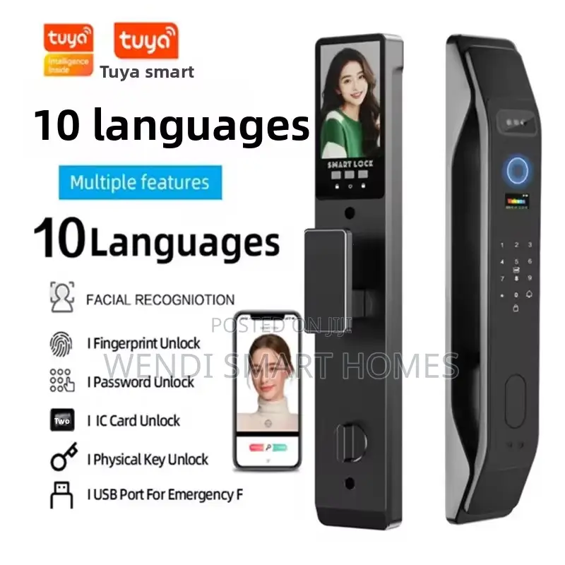3d Face Recognition Fully Automatic Visual Graffiti Smart Lock