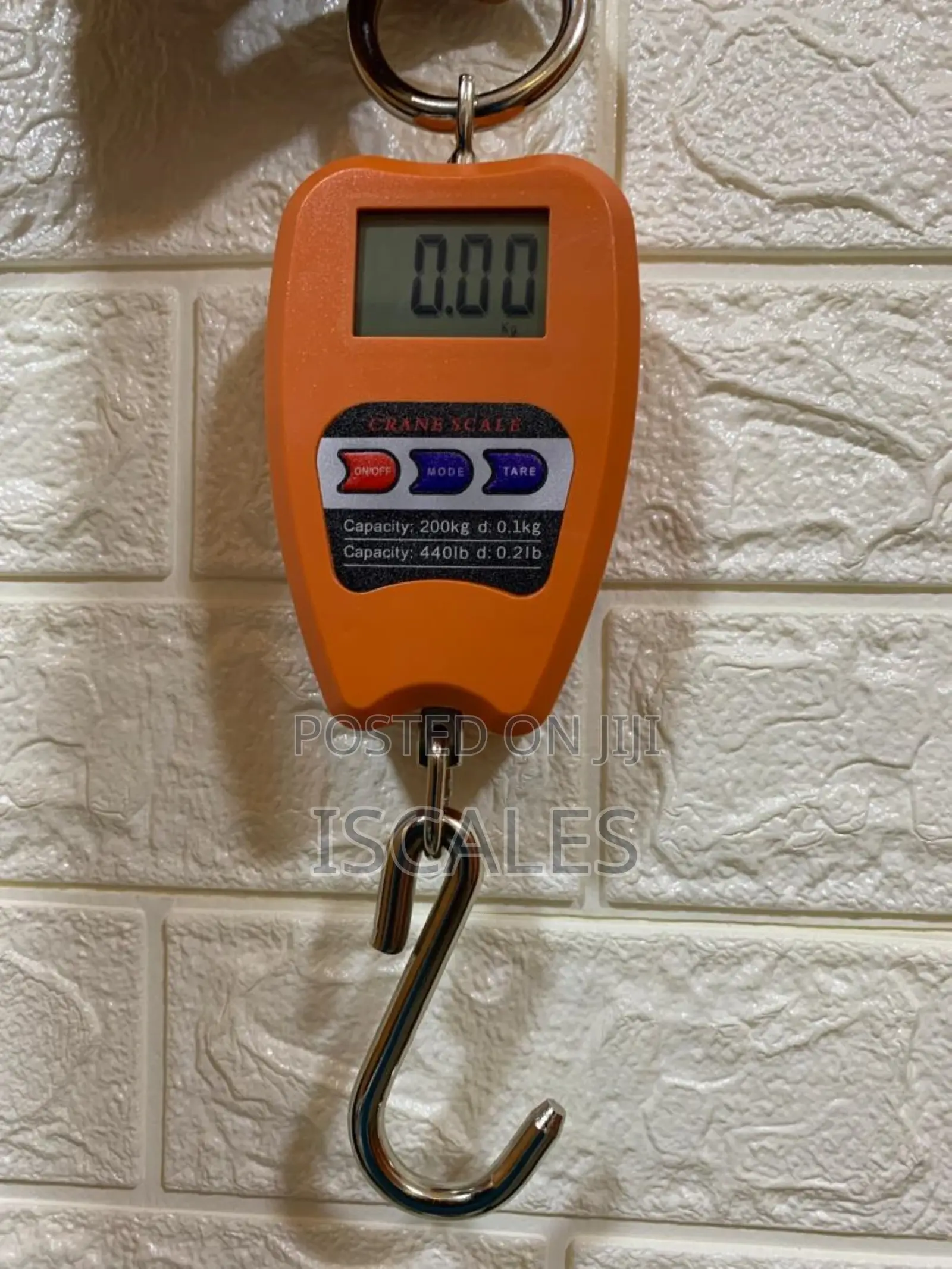 Hanging Weighing Scale 200kg Steel Hook Hanging Weighing Scale