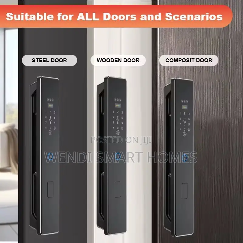 Tuya Smart 3d Face Door Lock Security Camera
