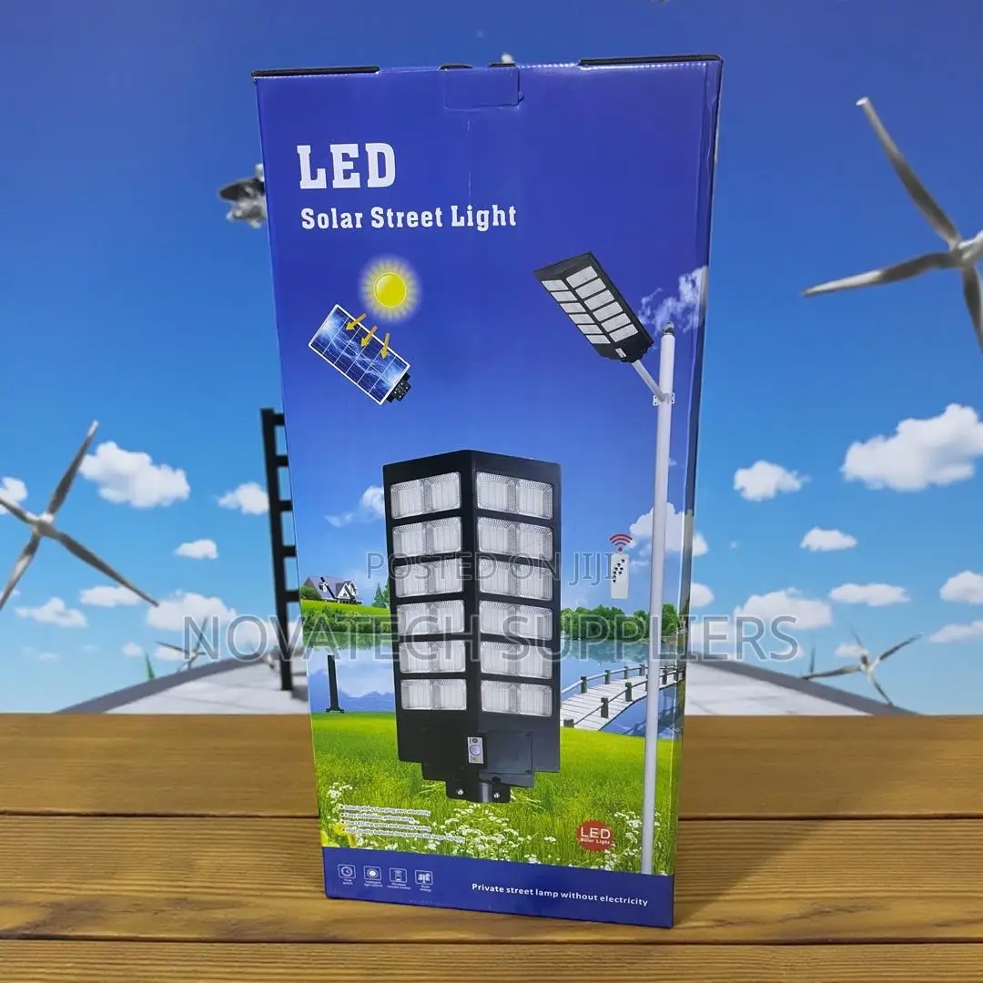800w Led Solar Street Light -Pole Mounted