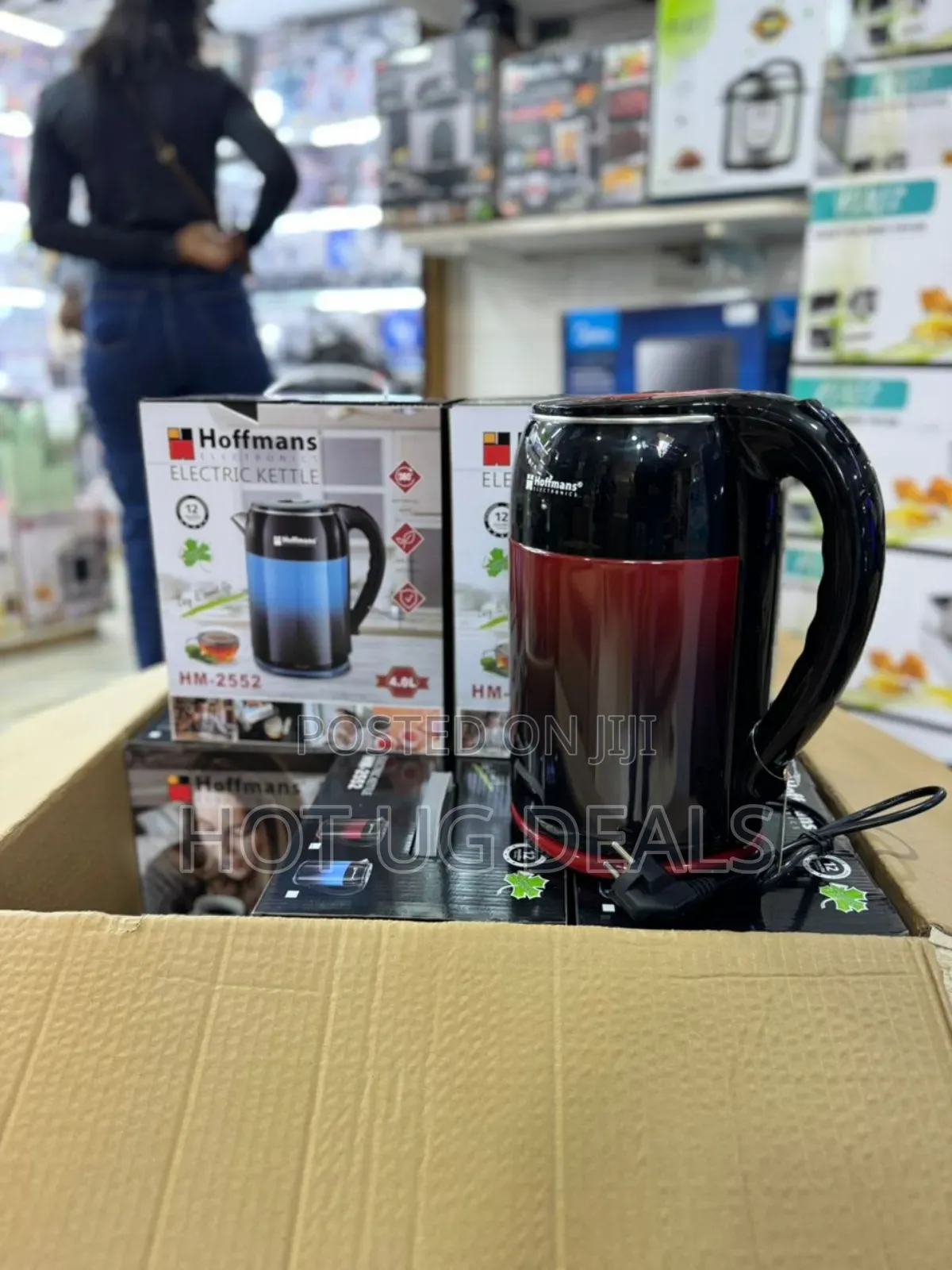 Hoffmans 4l Electric  Kettle Eith Low Power Consumption