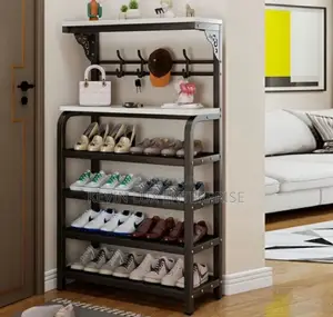 Metallic Shoe Rack