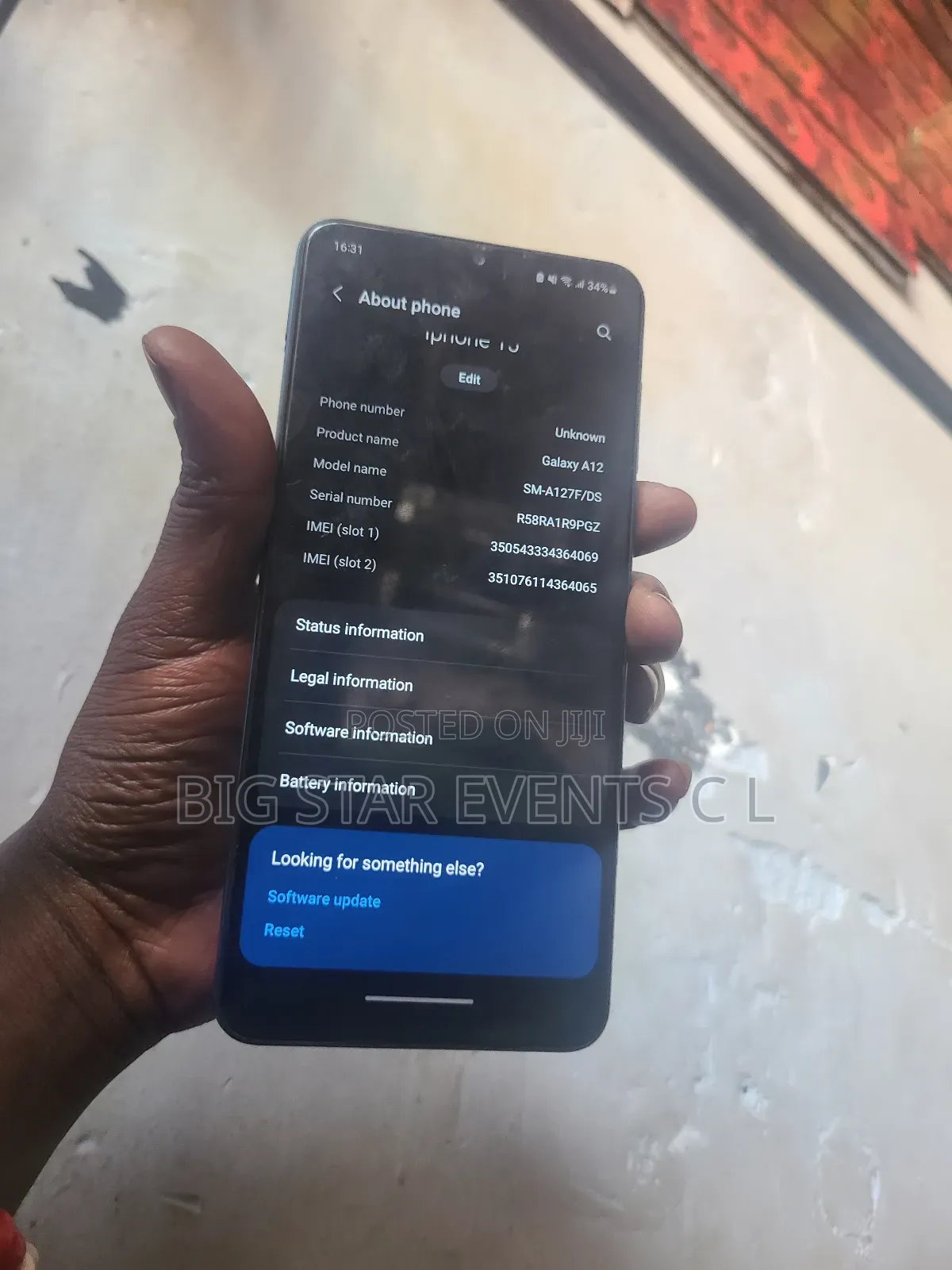 Samsung Galaxy A12 64 GB Black