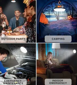 Multfunctional Powerful Rechargeable Camping Lantern