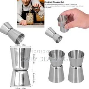 2 Piece Cocktail Shaker Set, 20/30ml