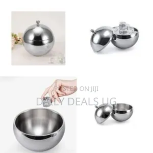 Modern Stainless Steel Sphere Ice Bucket