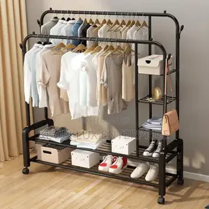 Shoe Rack With Cover and Hat Layer
