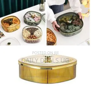 Elegant Sectional Serving Tray / Snack Box - Multicolor