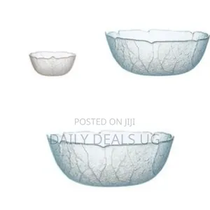 Decorative Glass Leaf Serving Bowl - Multicolor