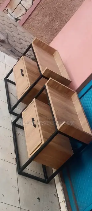 Brown Simple Side Tables