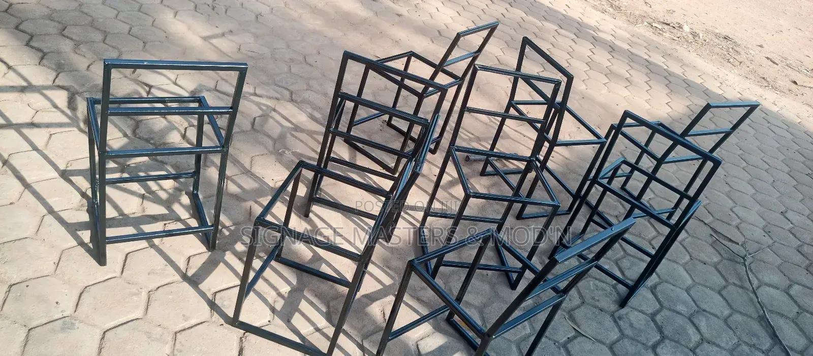 Kids Metallic Chair Frame