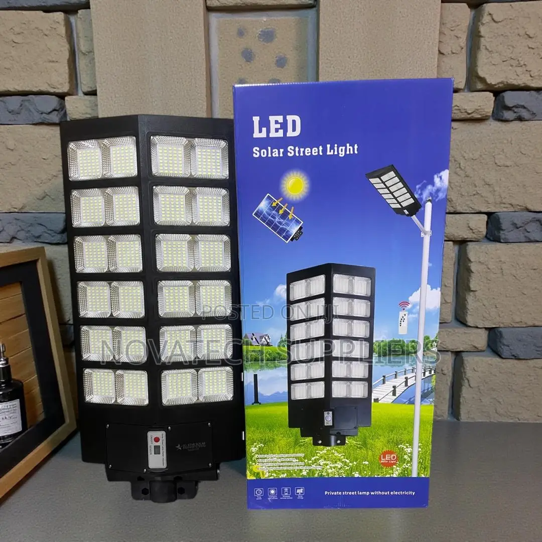 Automatic 900w Solar Street Light – No Electricity