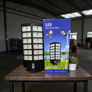 900w Led Solar Street Light – Super Bright Outdoor Lighting