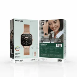 Green Lion Princess Smart Watch/ Raise Wrist Wake Screen