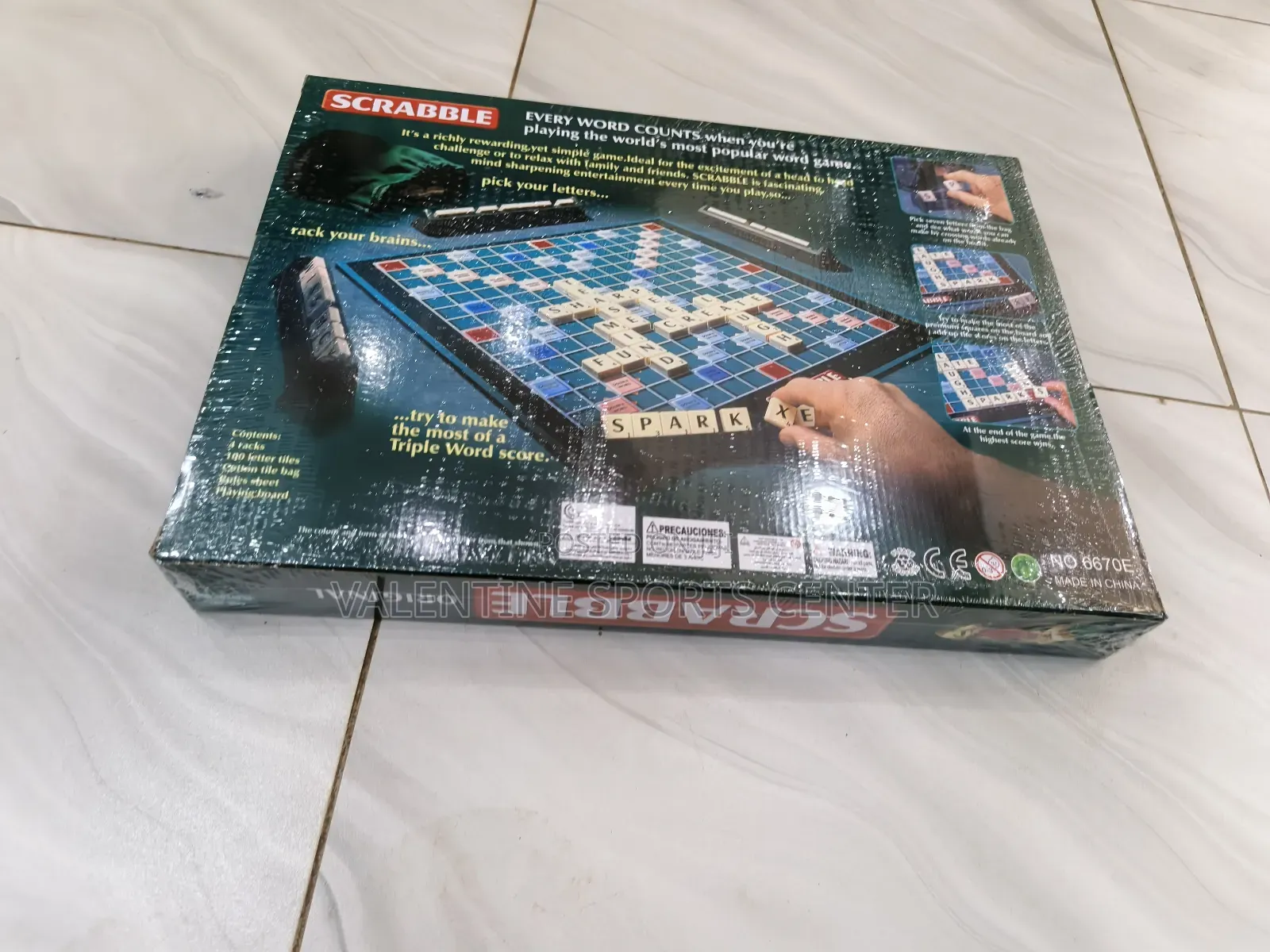 Scrabble Game Original Material