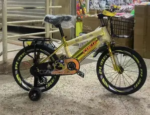Kids Bicycle Gold 5 To 9 Years