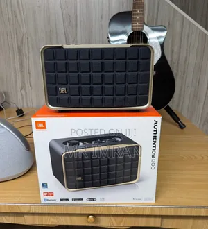 JBL Authentics 200 Smart Home Speaker.