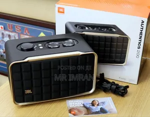 JBL Authentics 200 Smart Home Speaker.